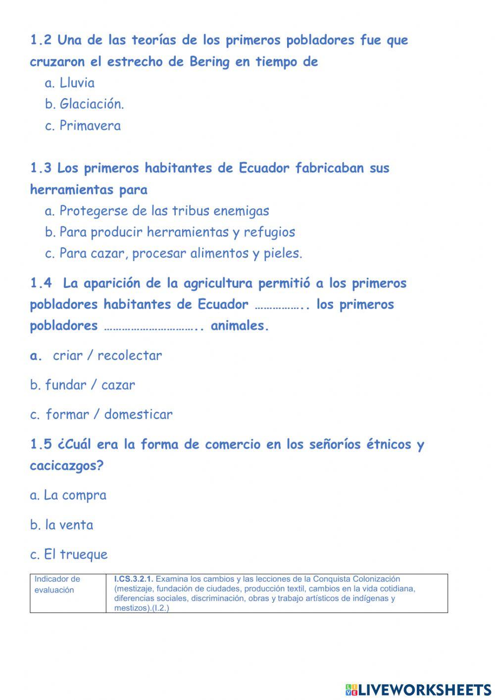 Evaluación