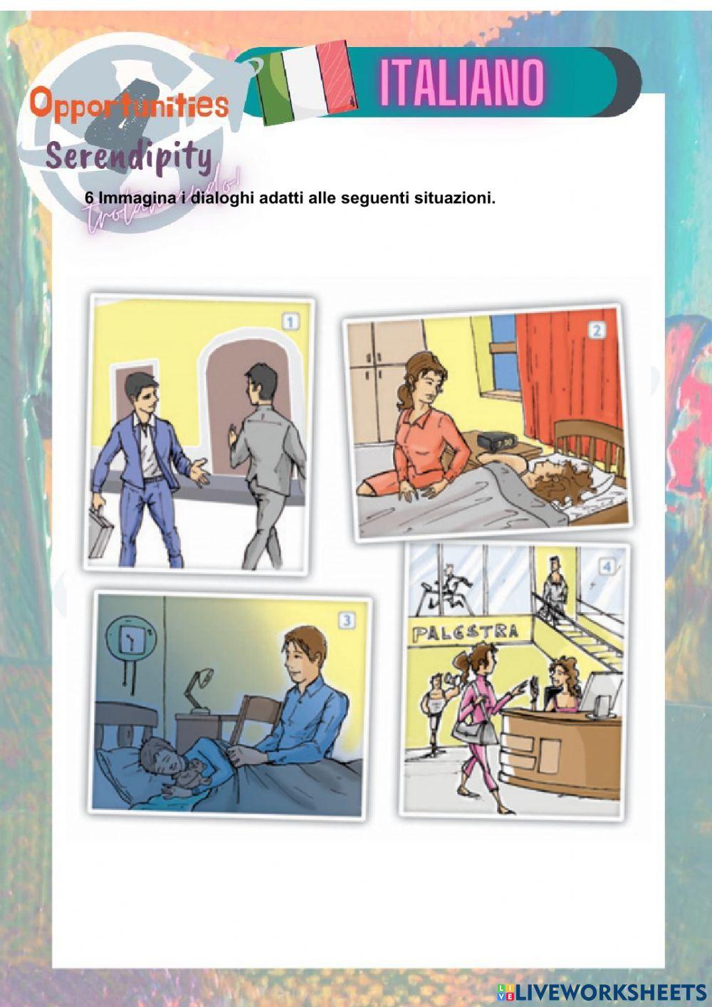 Progetto italiano clase 5