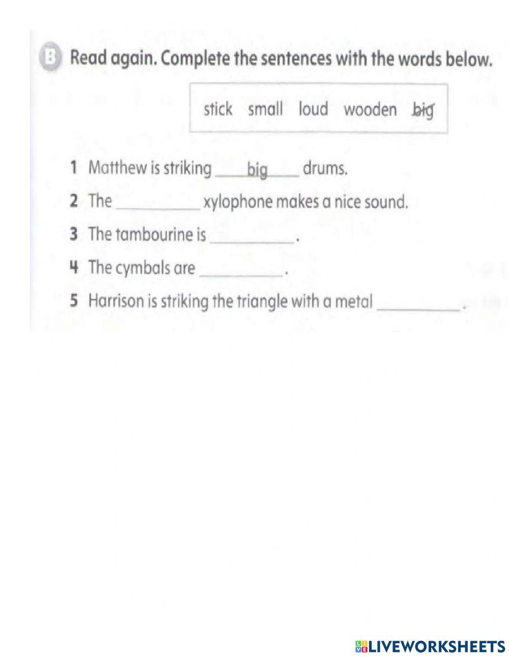 Reading: making music