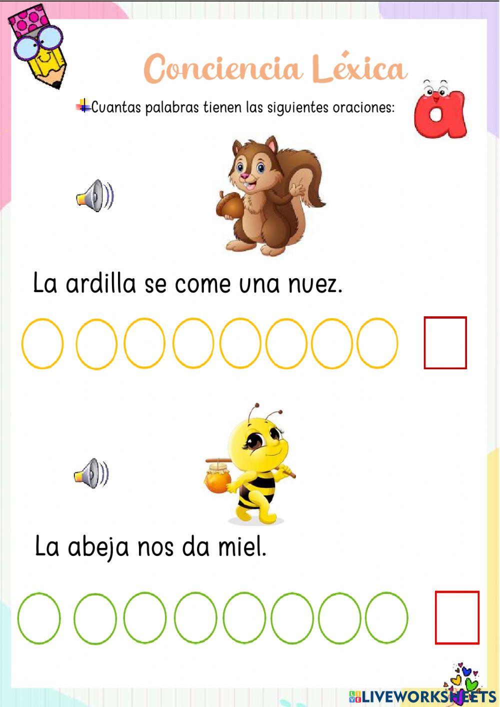Conciencia Léxica Vocal a