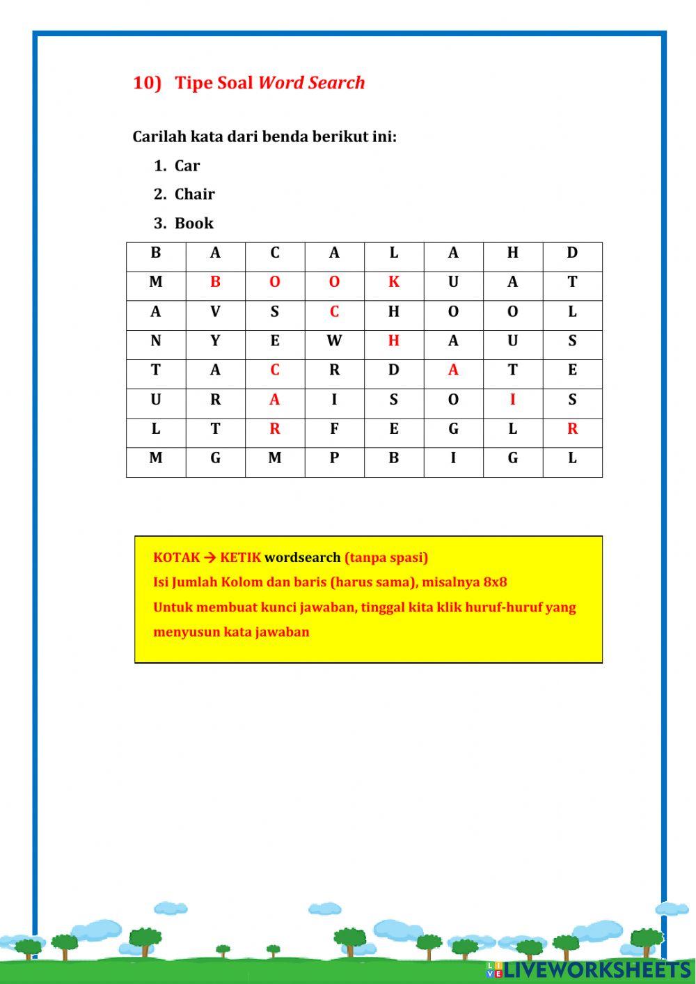 English Worksheet Online Exercise For 7 Live Worksheets English Worksheet Online Exercise For 7 Live Worksheets