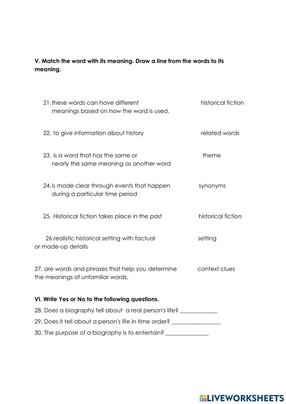 Reading exam january