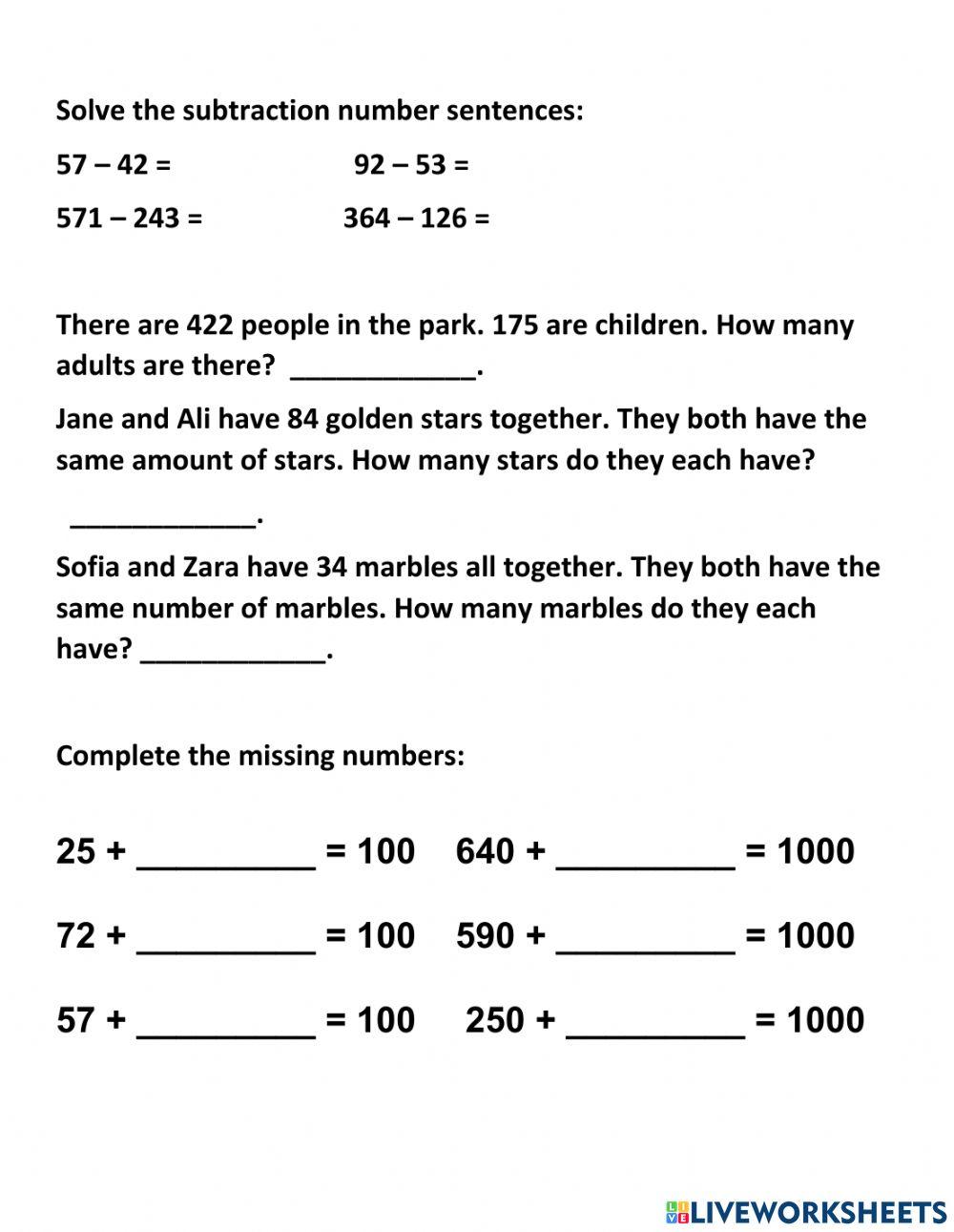 Unit 9 Maths Mock Test