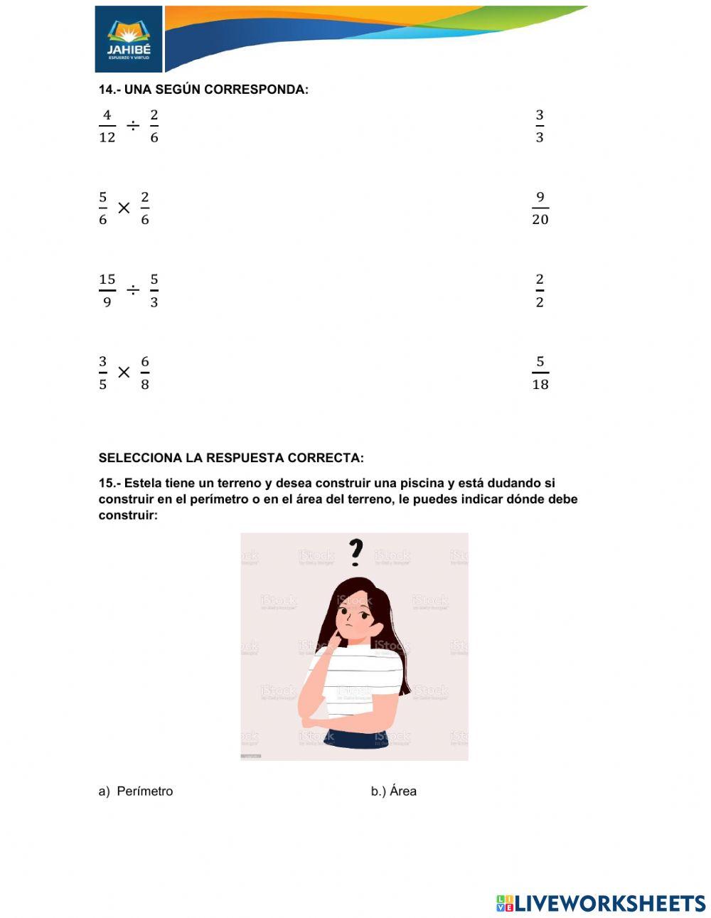 Evaluación Módulo 2 de 7°
