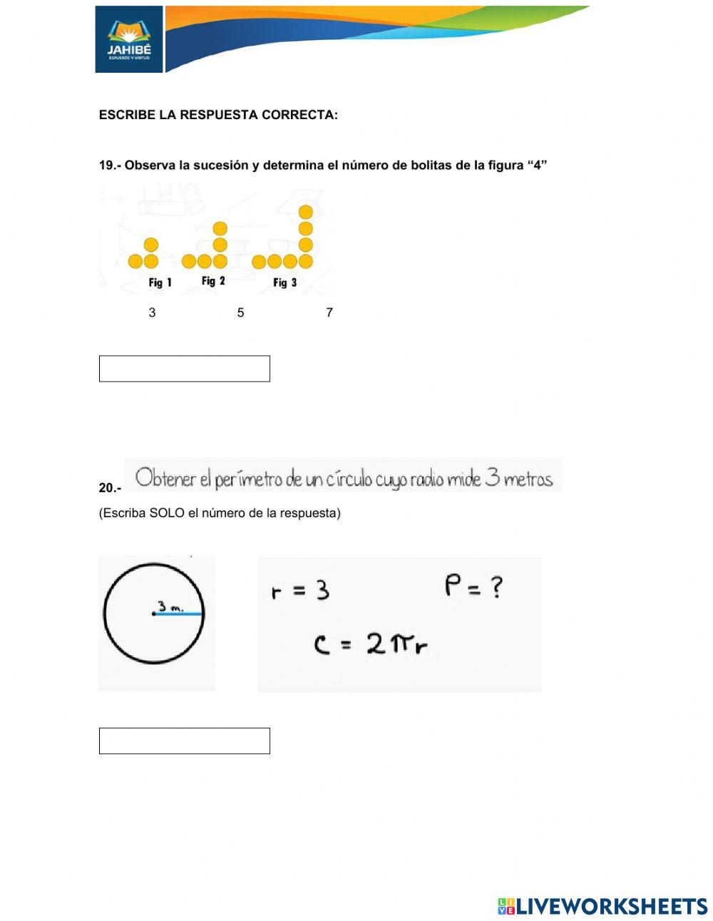 Evaluación Módulo 2 de 7°