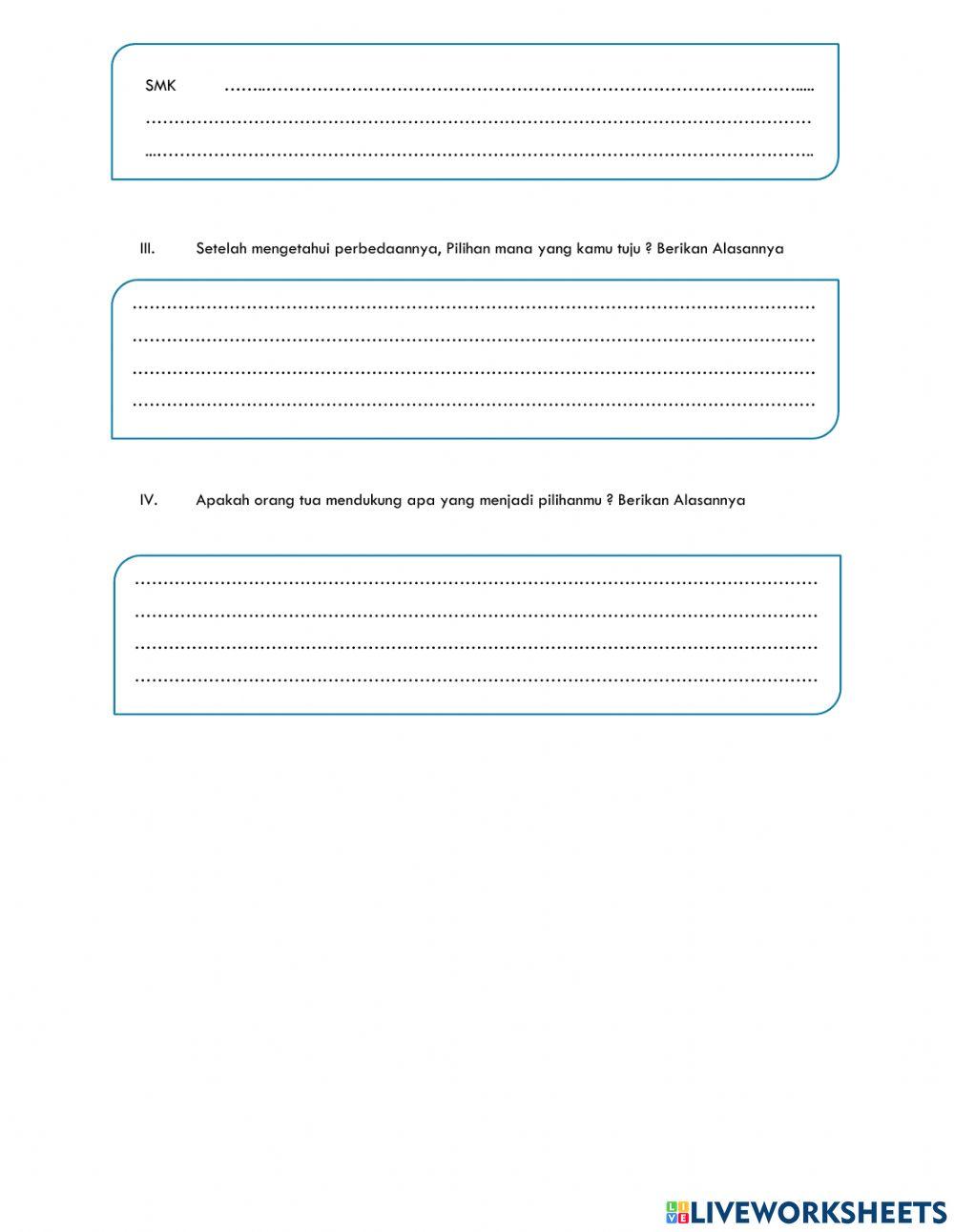 Mau Kemana setelah lulus SMP