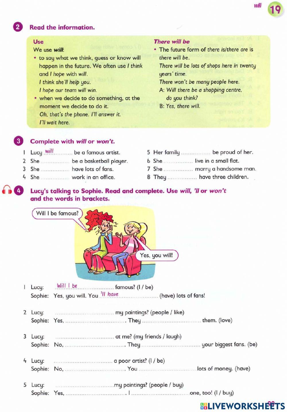 Kid class - Unit 21 - Future simple