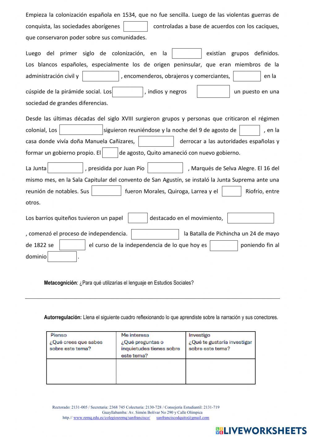 Examen de Lenguaje y Literatura