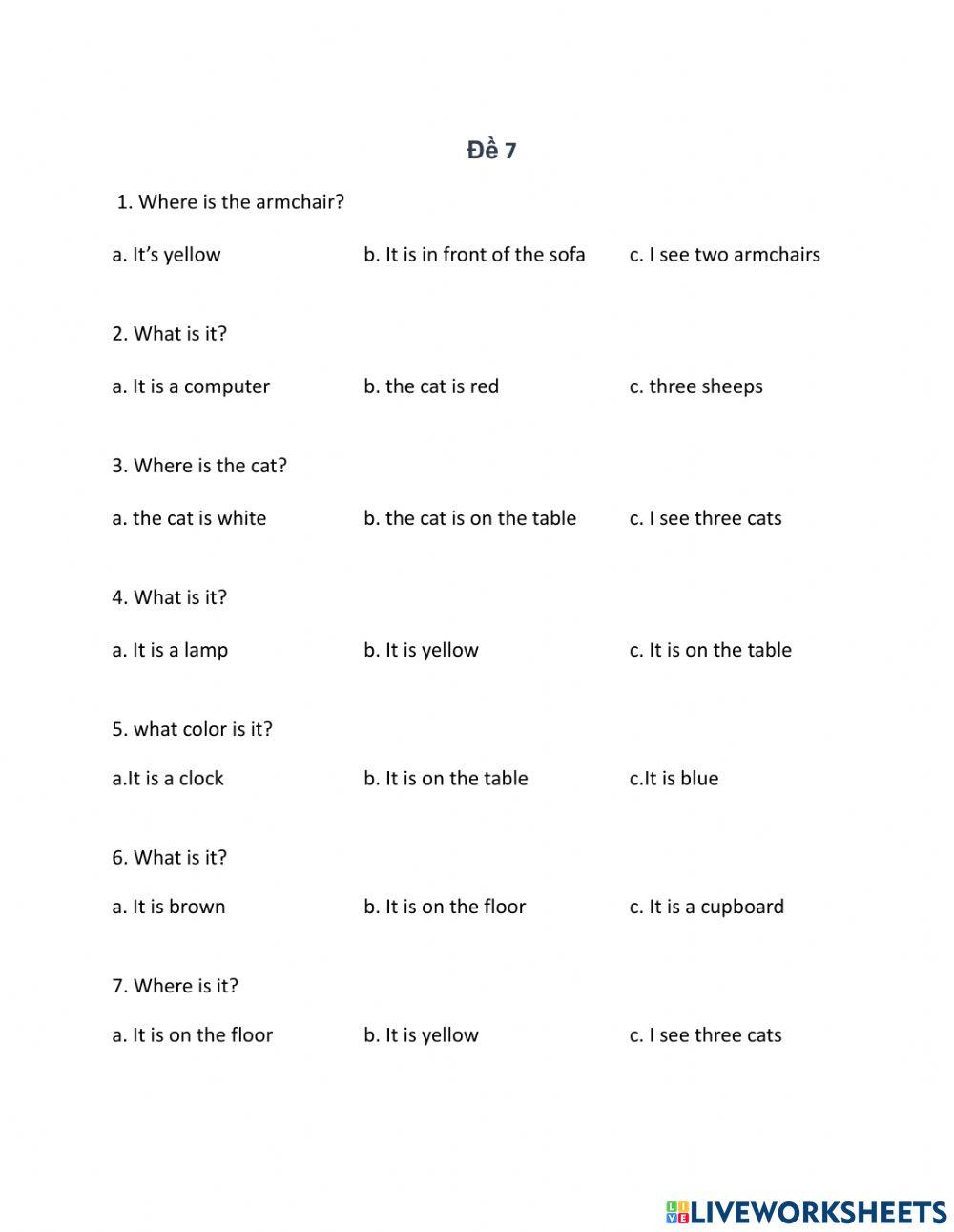 Where is my armchair