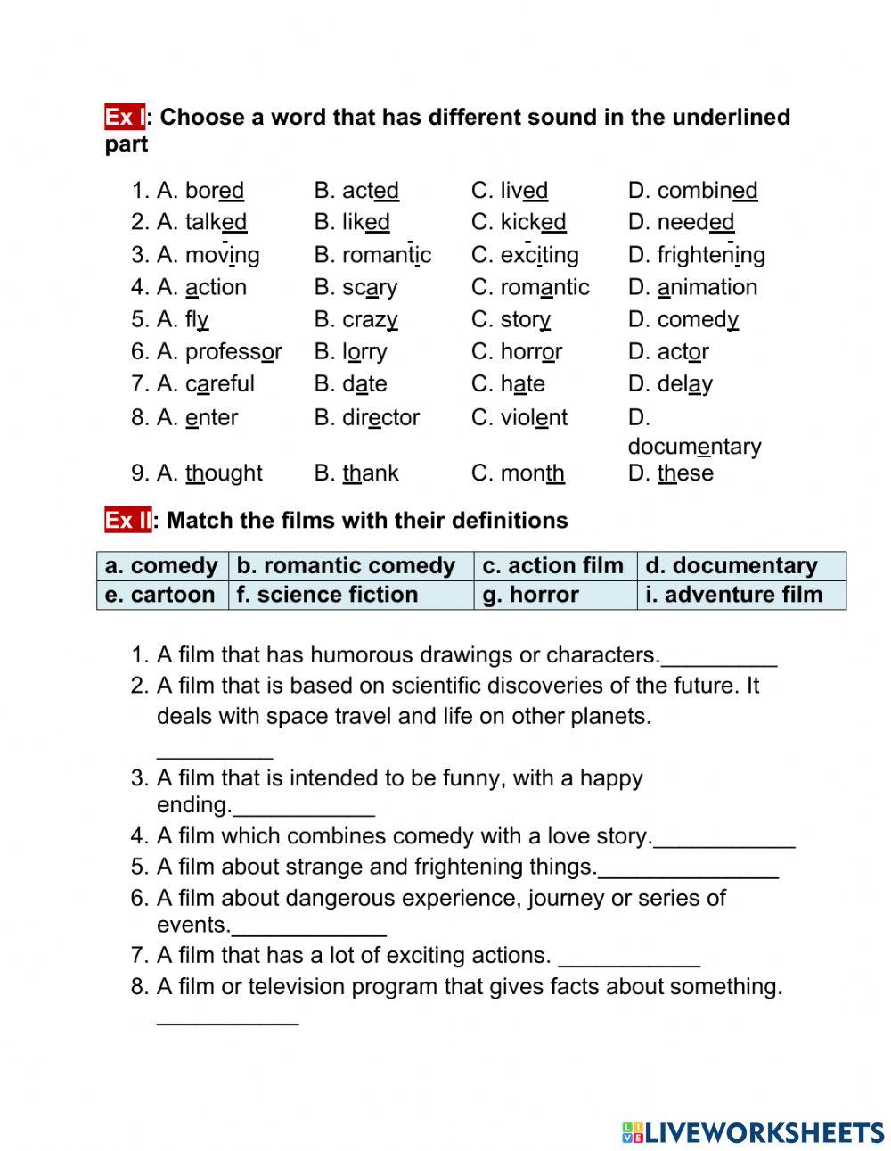 Tiếng anh 7-unit 8-VOCABULARY