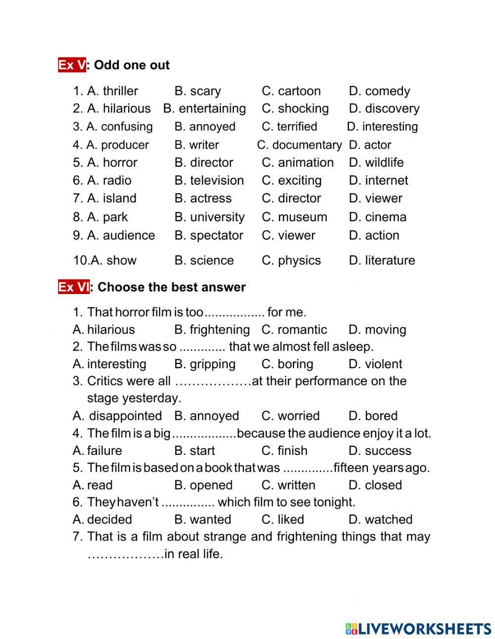 Tiếng anh 7-unit 8-VOCABULARY