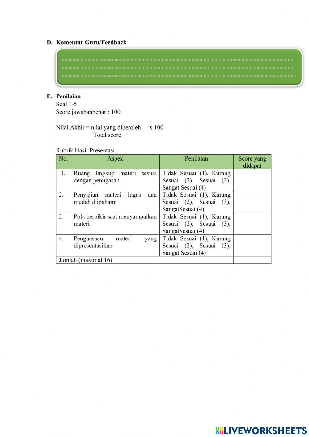 Kearifan lokal 28 JAN