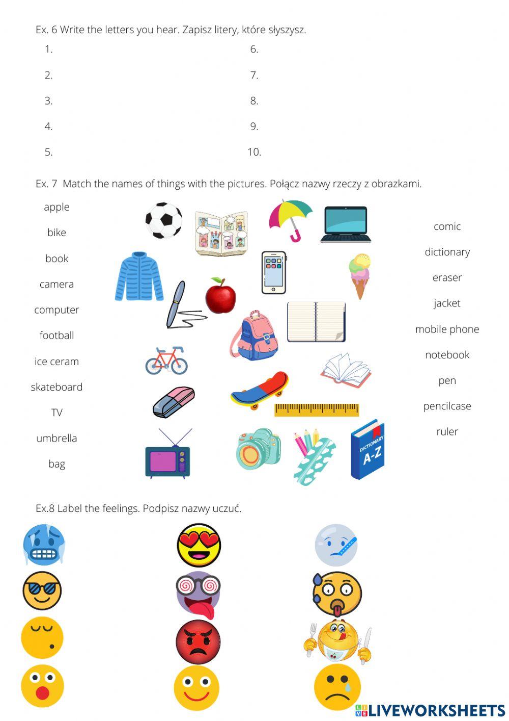Mid test - today starter - units 1-3