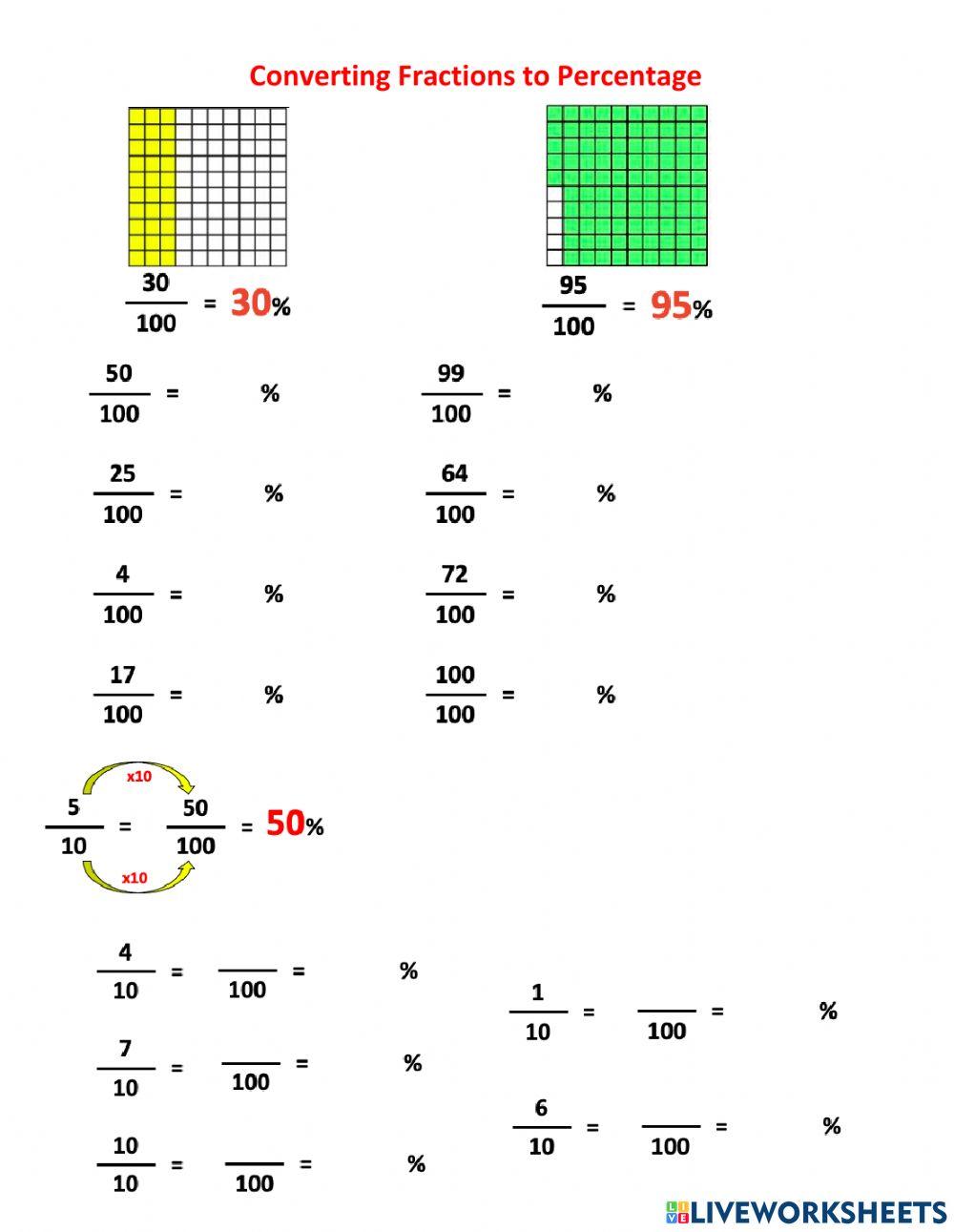 Fractions To Decimals Interactive Activity Live Worksheets fractions-to-decimals-interactive-activity-live-worksheets