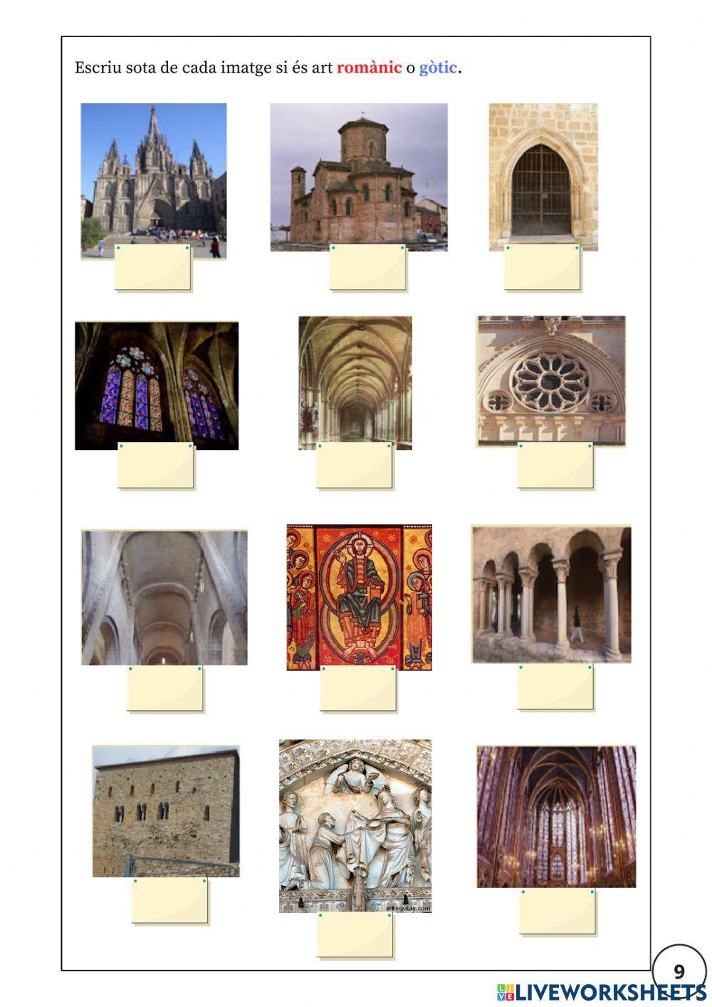 Art: Gòtic i romànic