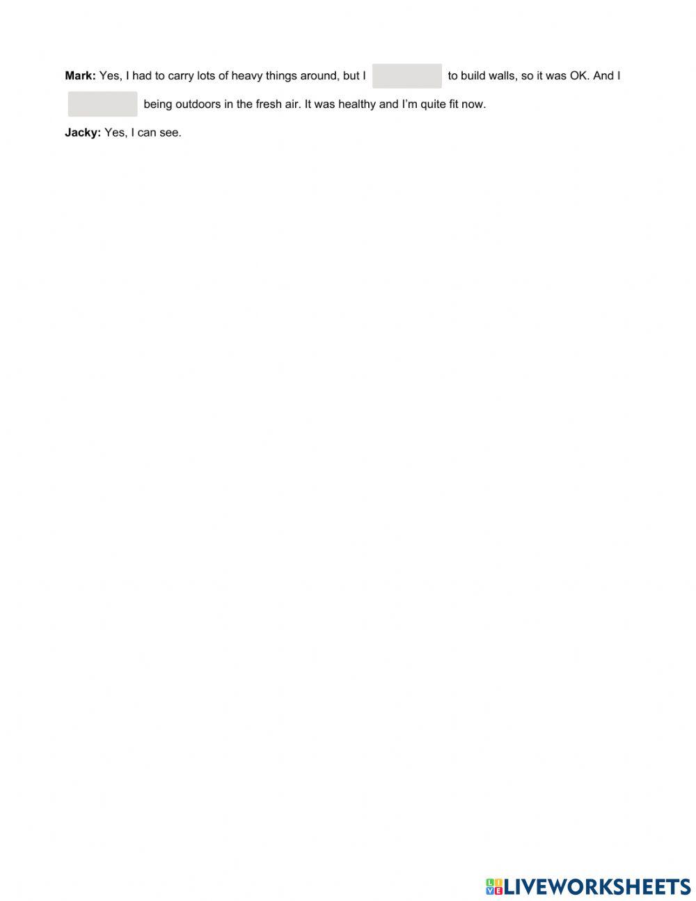 Mindset Foundation - Languague Builder Skills Modules - Unit 7 Ex6