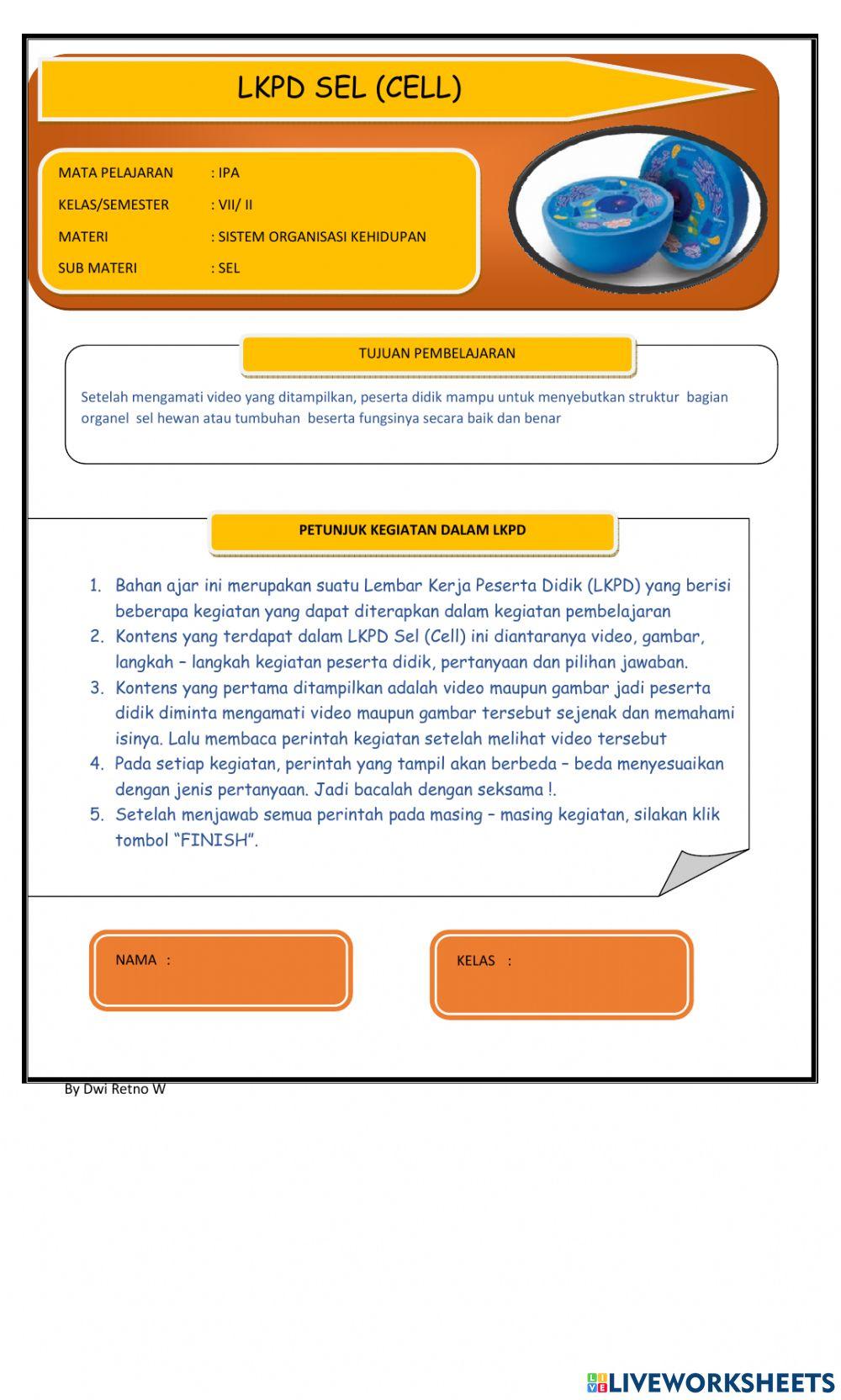 LKPD SEL Free Interactive Worksheets 1830983 lkpd-sel-free-interactive-worksheets-1830983