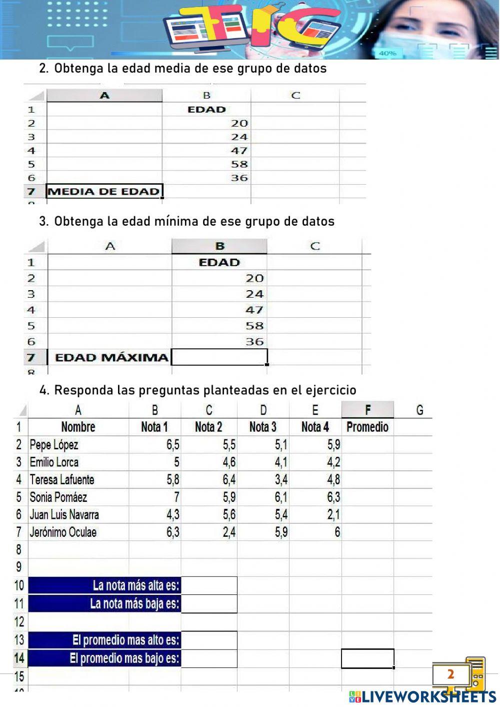 Excel Estadistica