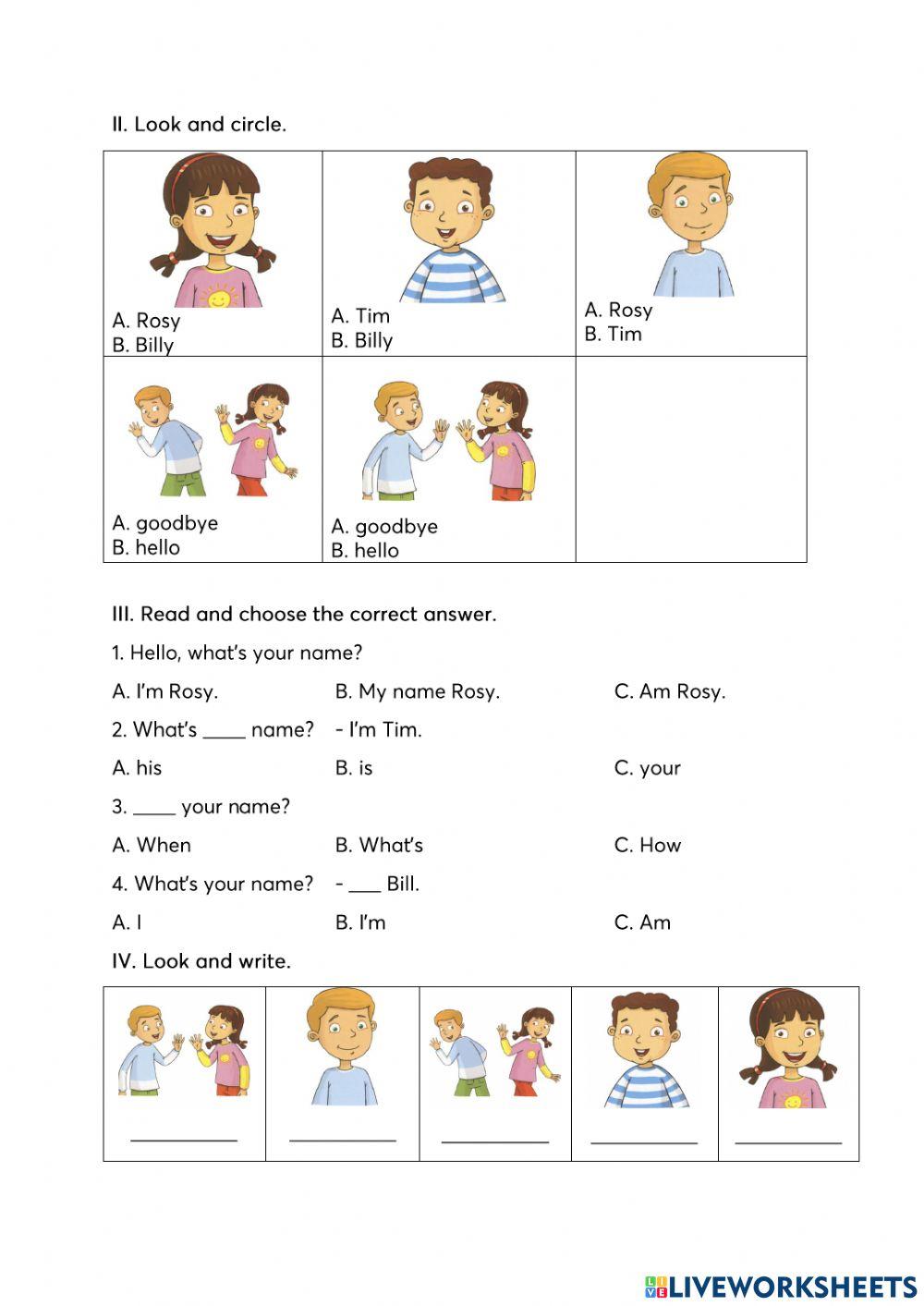 Fa0 - Unit Hello - Extra Practice 1