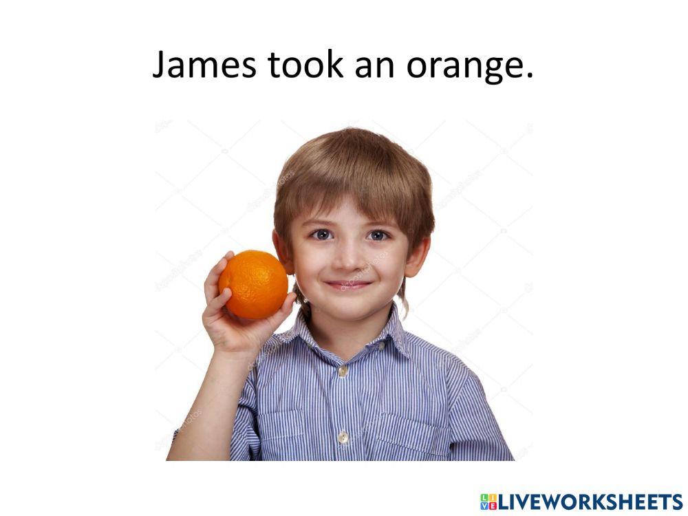 Past simple irregular