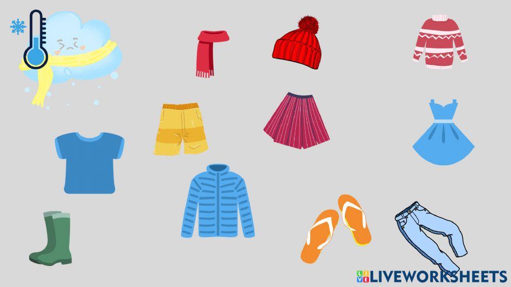 Cold weather clothes