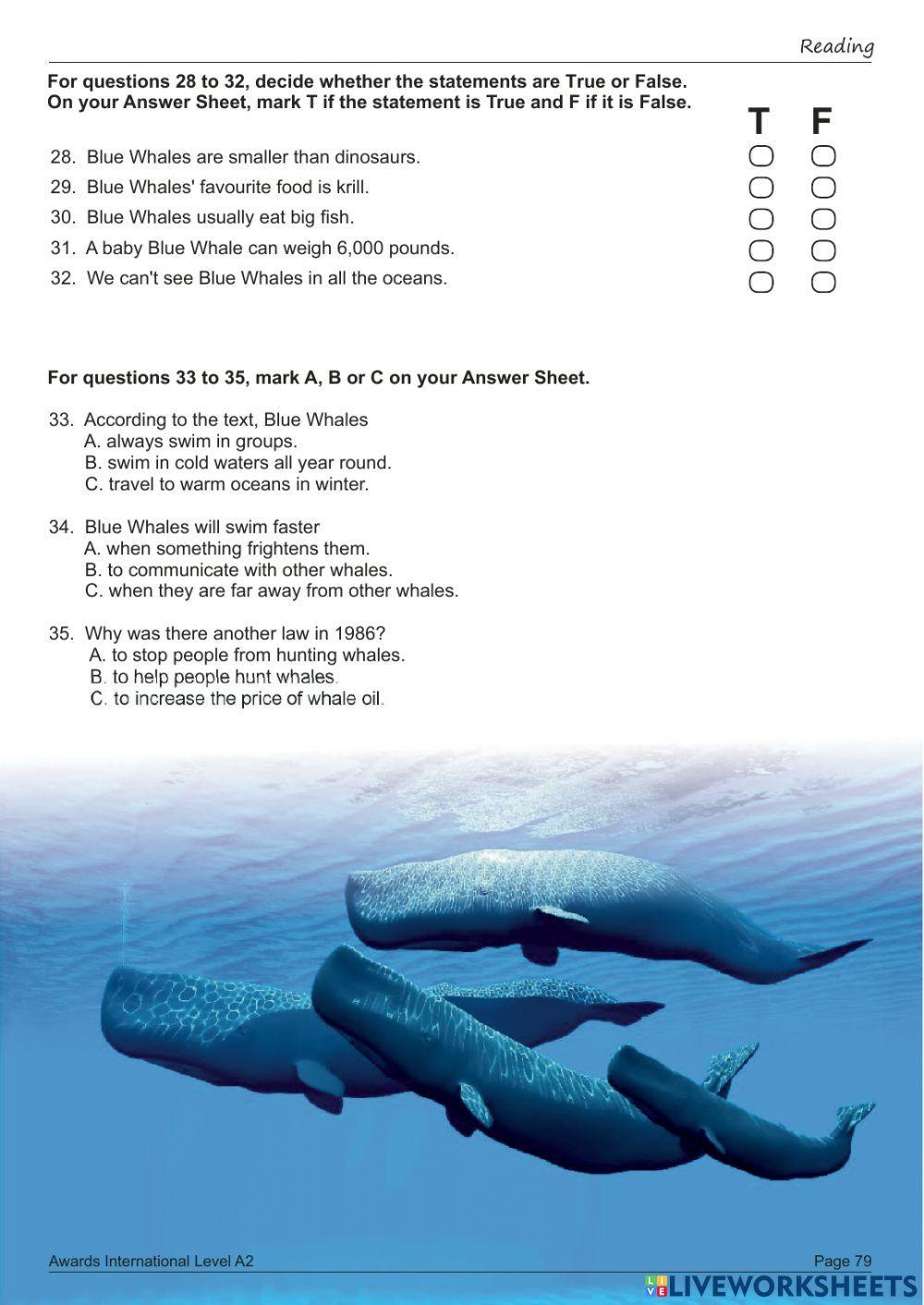 AWARDS A2 TEST JUNE 2016