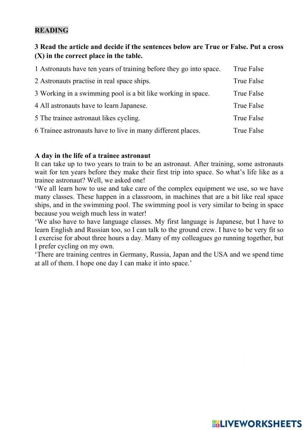 WW1 Unit 3 Language and Skills Test