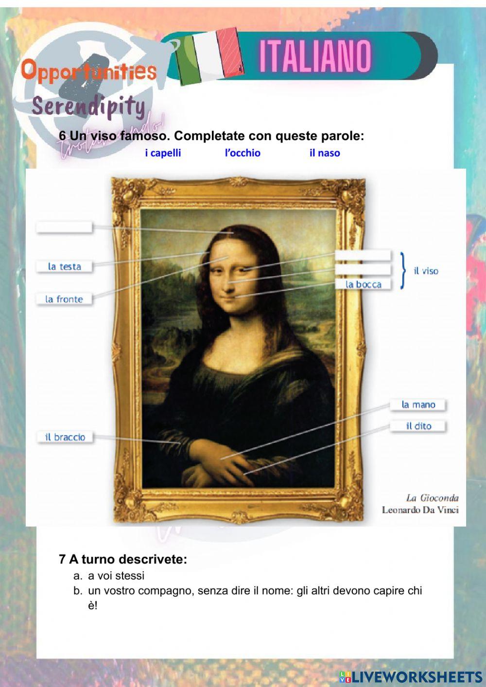 Progetto italiano clase 6