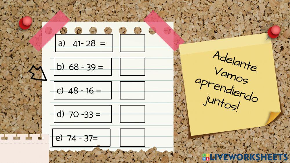 Cálculo mental -5 QUINTO GRADO