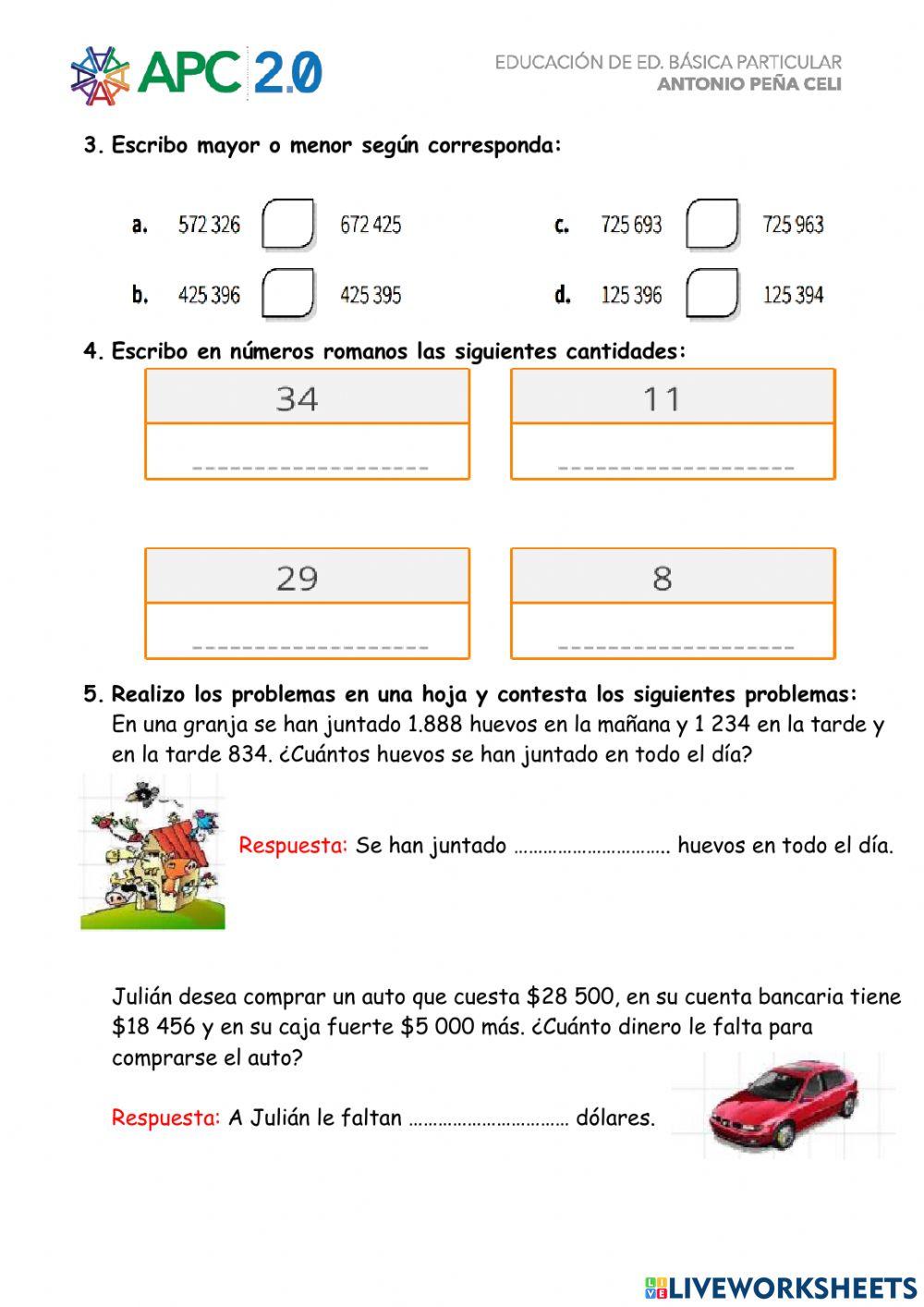 Evaluación quimestral