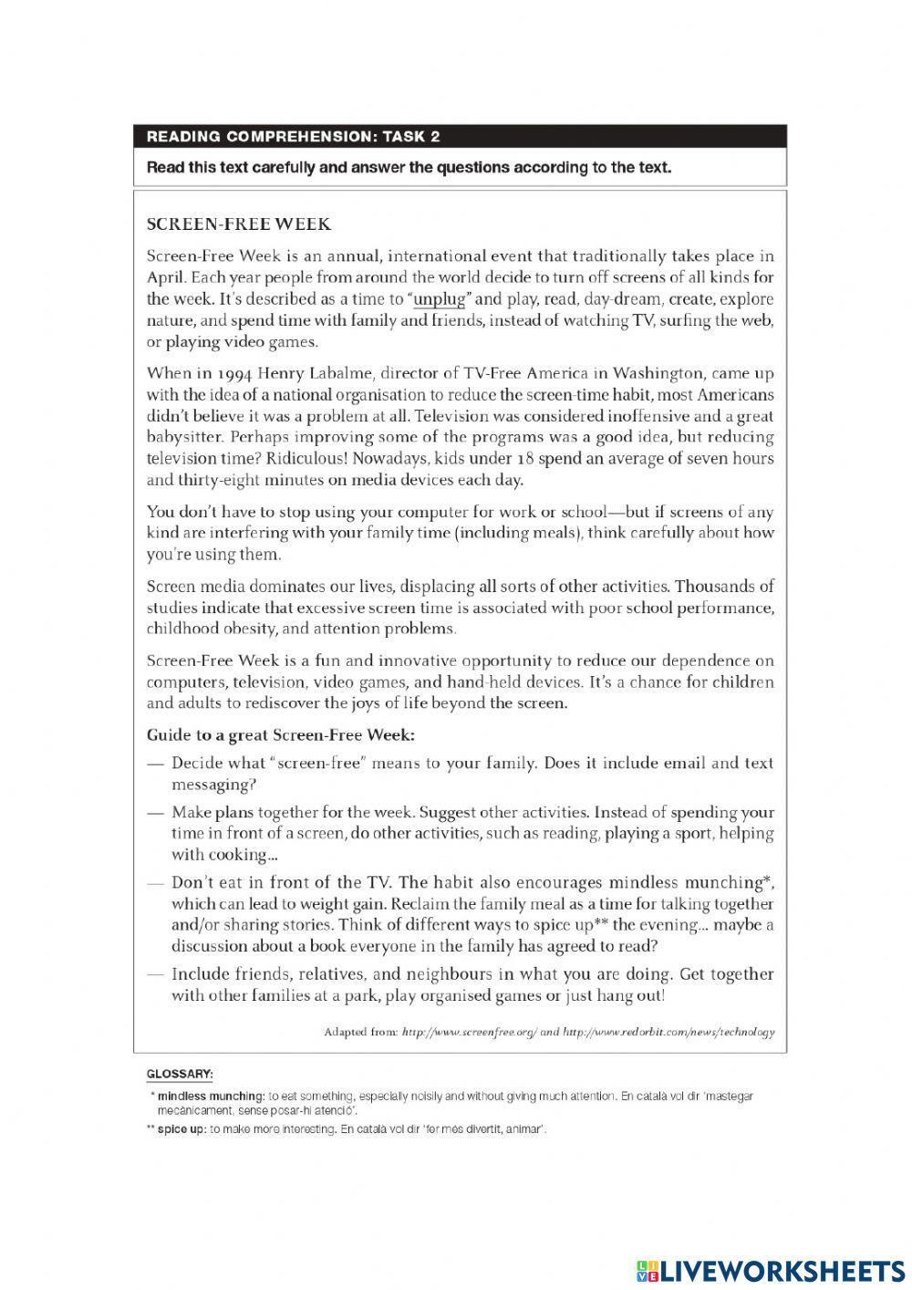 Reading comprehensions: Dangers and drawbacks of using technological devices