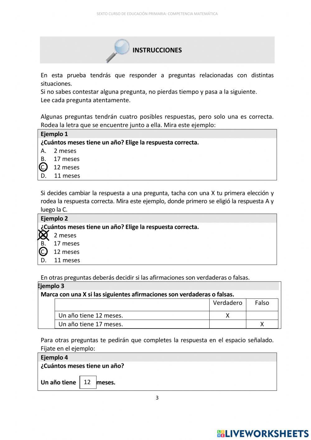 Prueba Comunida… | Free Interactive Worksheets | 1825480
