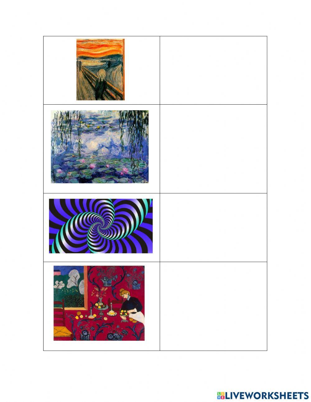 Tendencias pictóricas contemporaneas