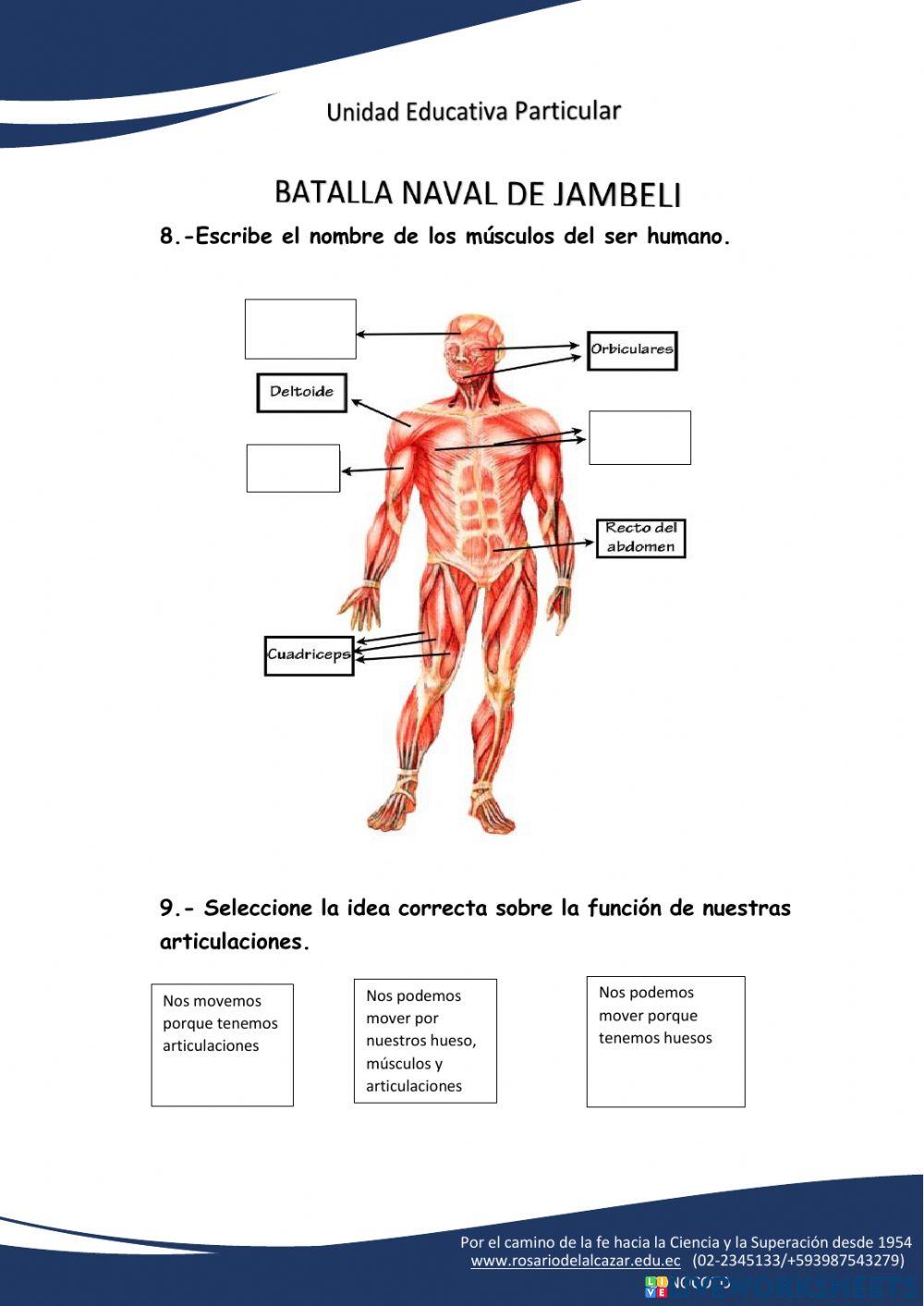 Examen de ciencias naturales Examen de ciencias naturales