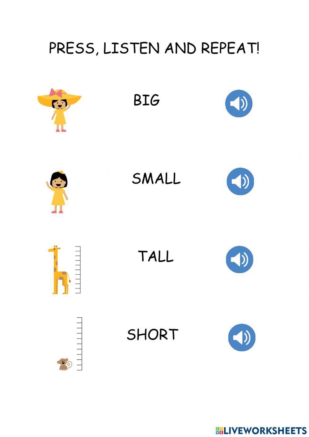 Describing people-opposite adjectives
