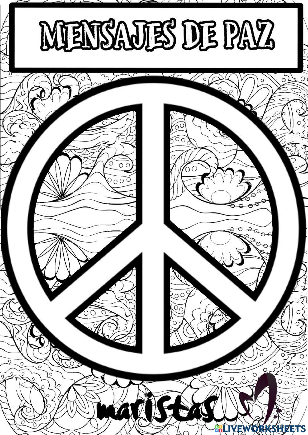 Actividad día de la paz