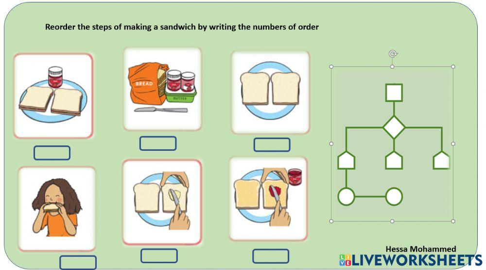 Algorithm online exercise for | Live Worksheets