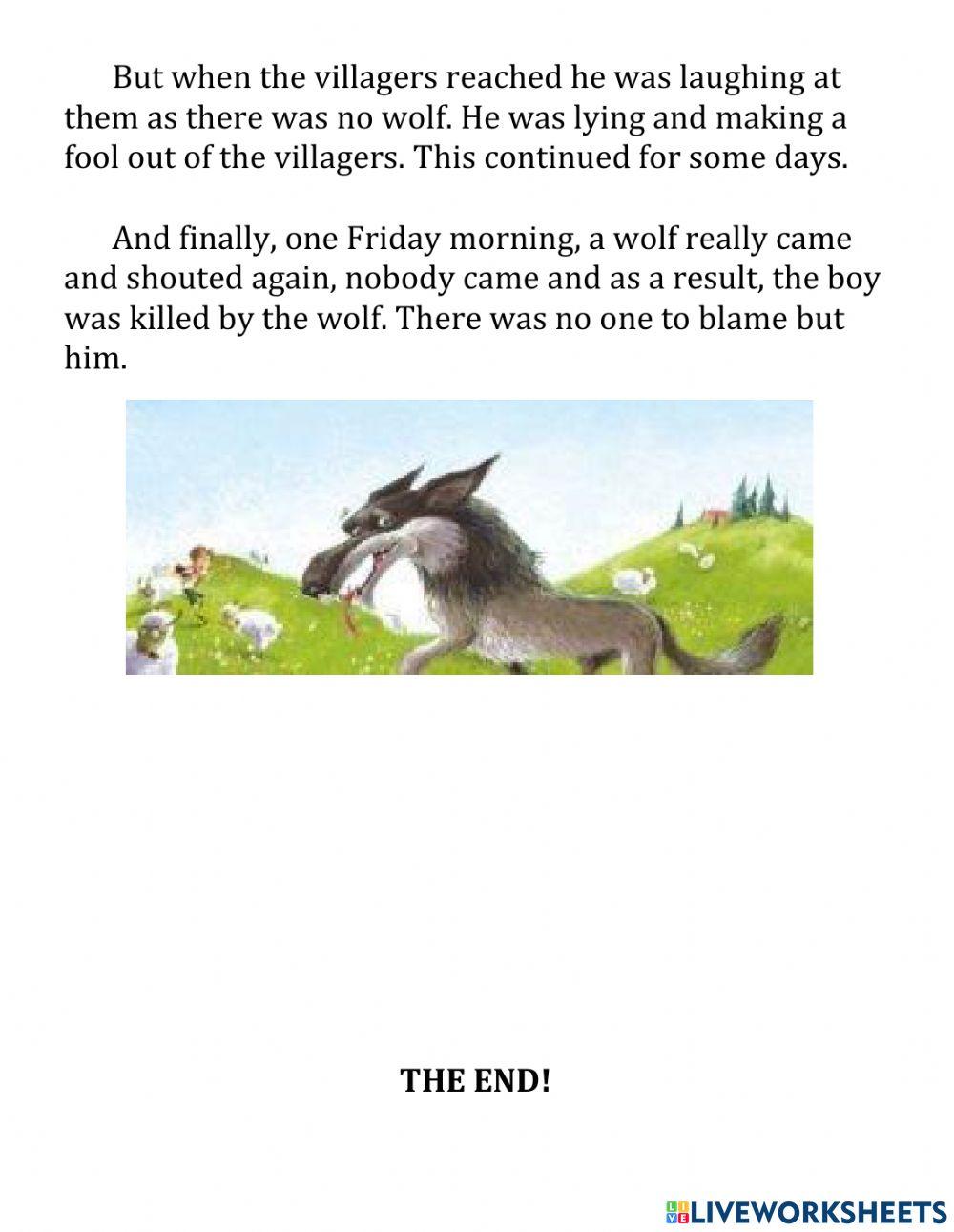 The Boy Who Cried Wolf