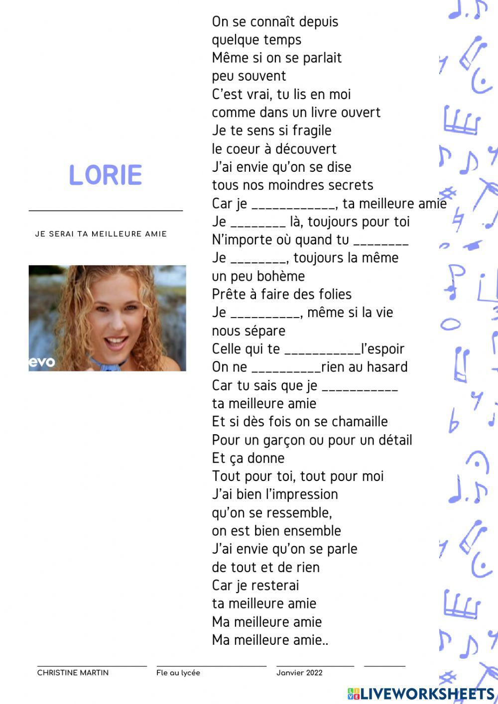 Futur Simple - LORIE