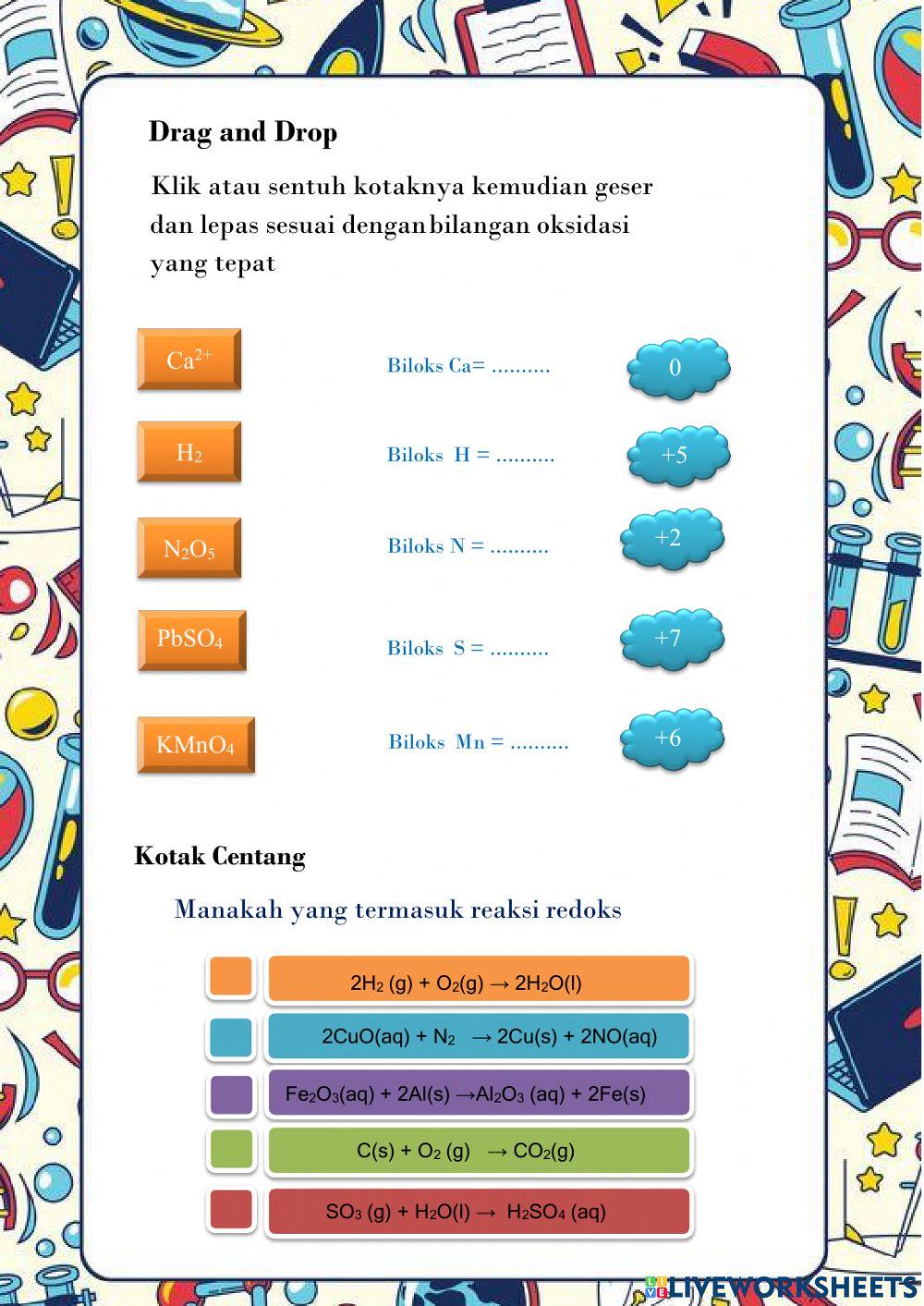 Lkpd Reduksi oksidasi (redoks)