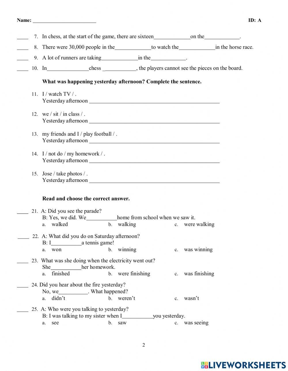 Evaluation challenges