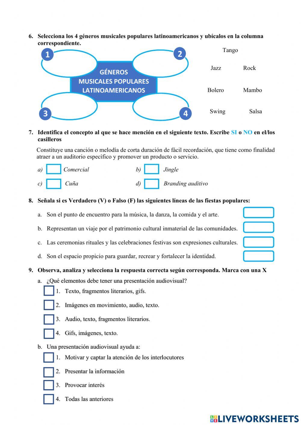 Evaluación Primer Quimestre