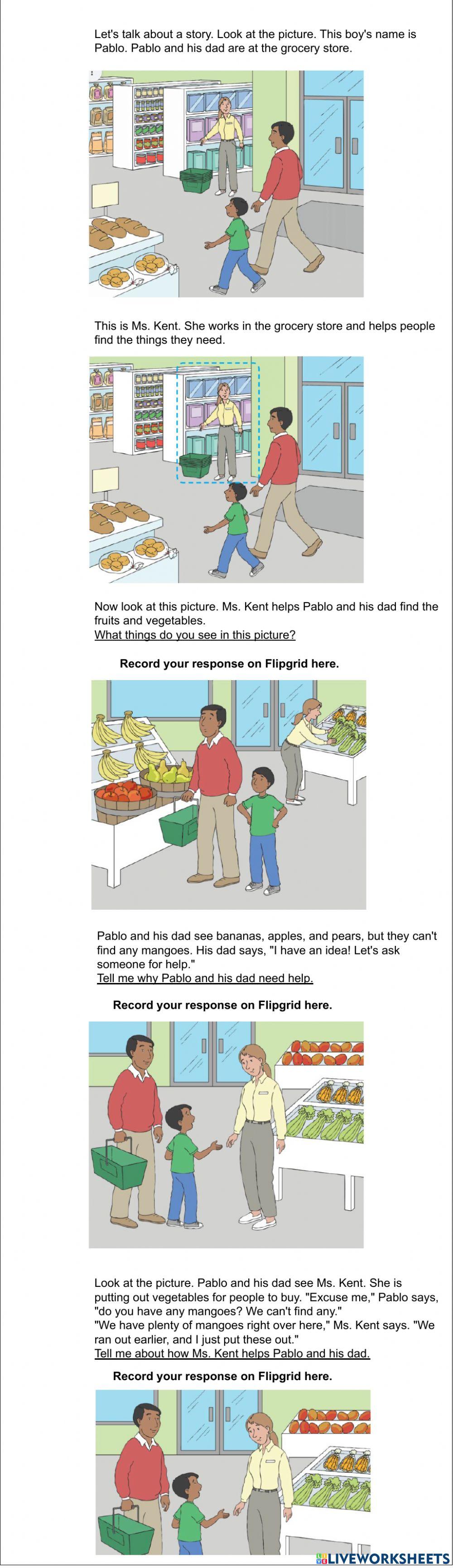 At the Grocery Store