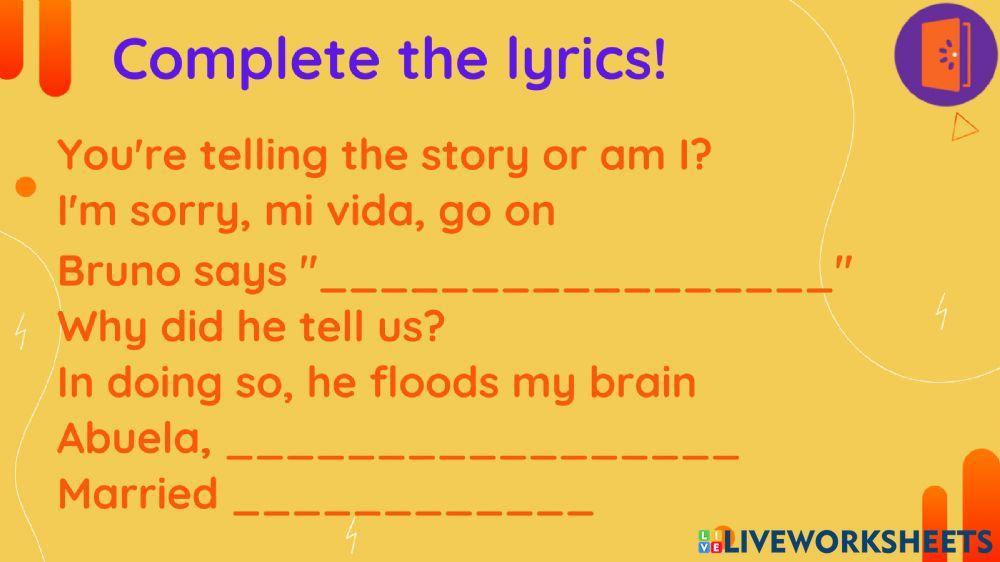 We dont talk about bruno 2