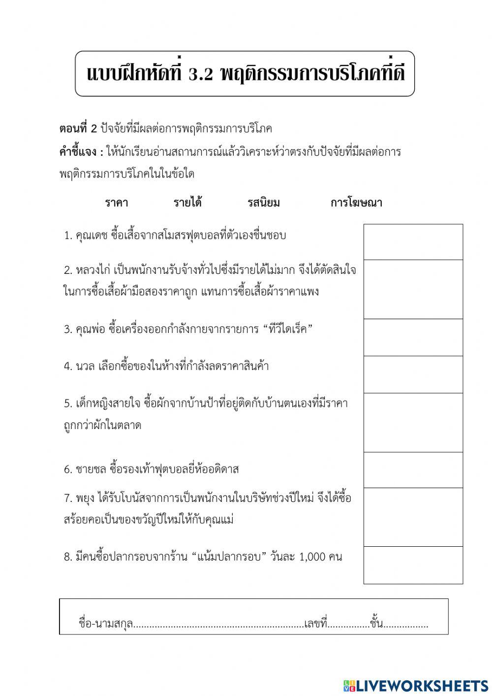 พฤติกรรมผู้บริโภค