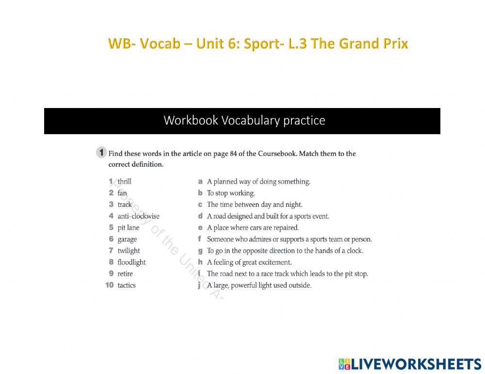 Sport- The Grand Prix- 10 g