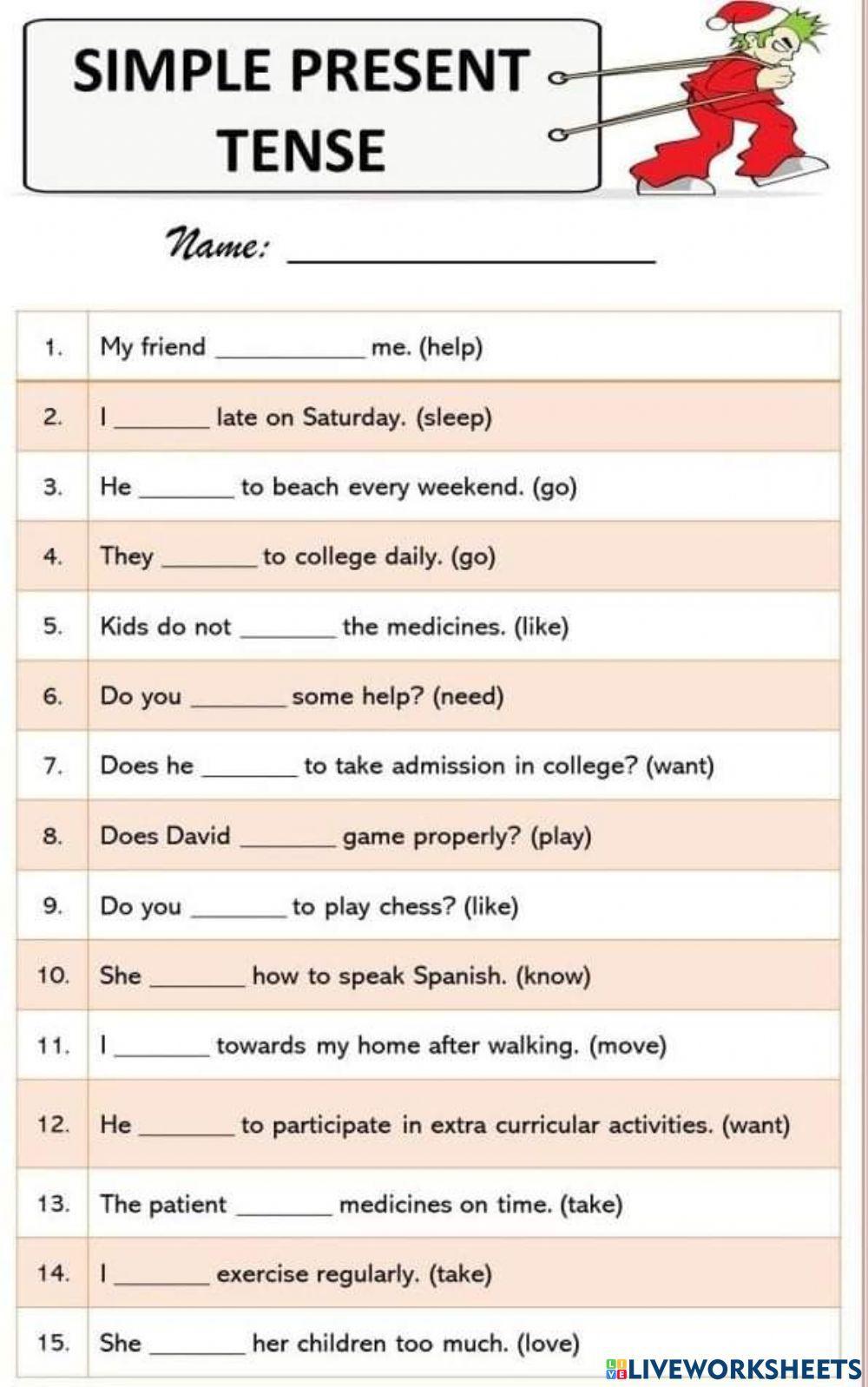 Present Simple Tense