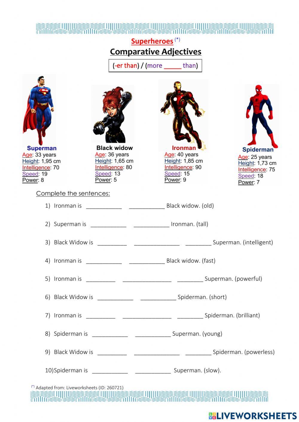 Access 8 - T2 - U6 - L3 - Comparatives