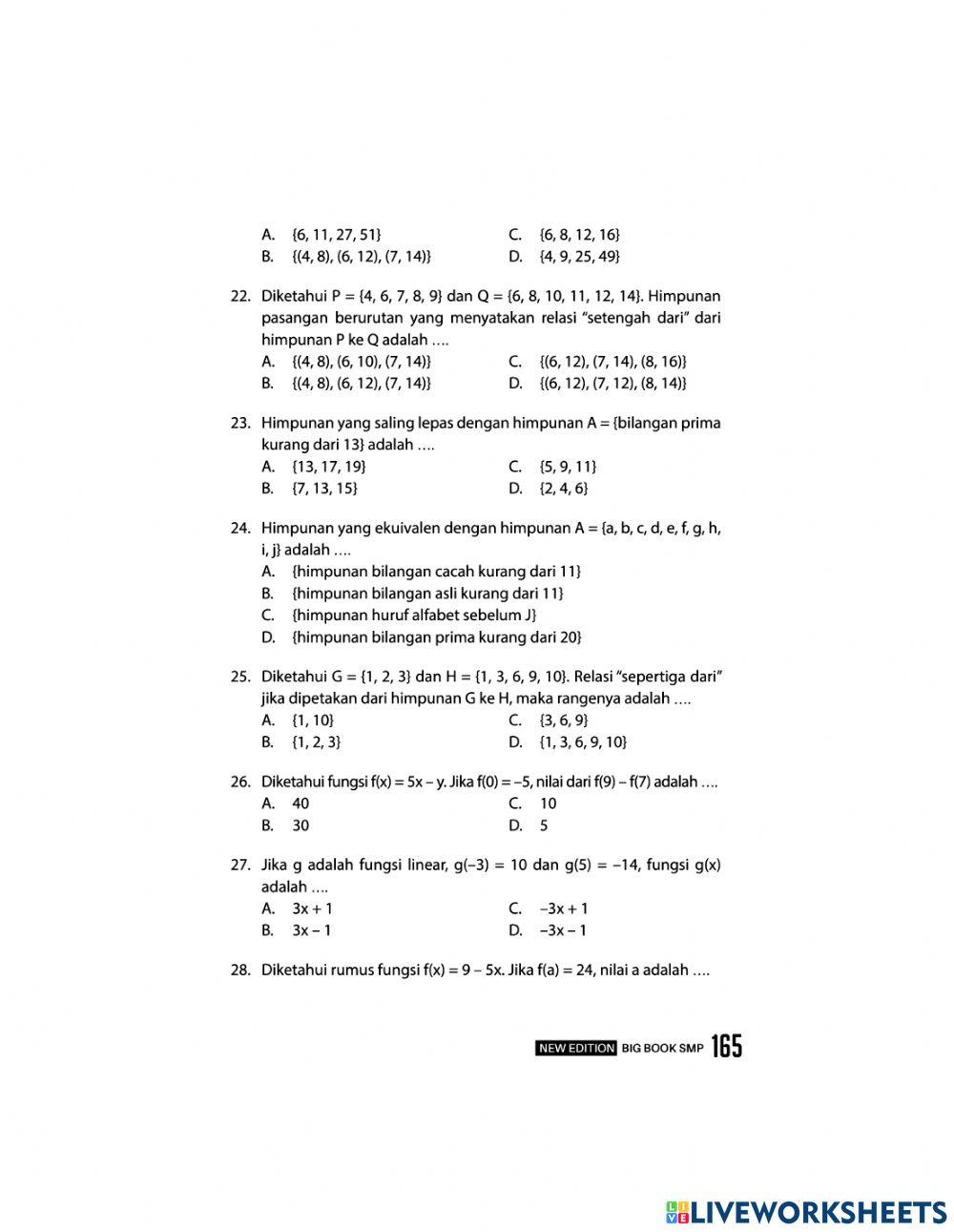 Matematika bab 8 Himpunan