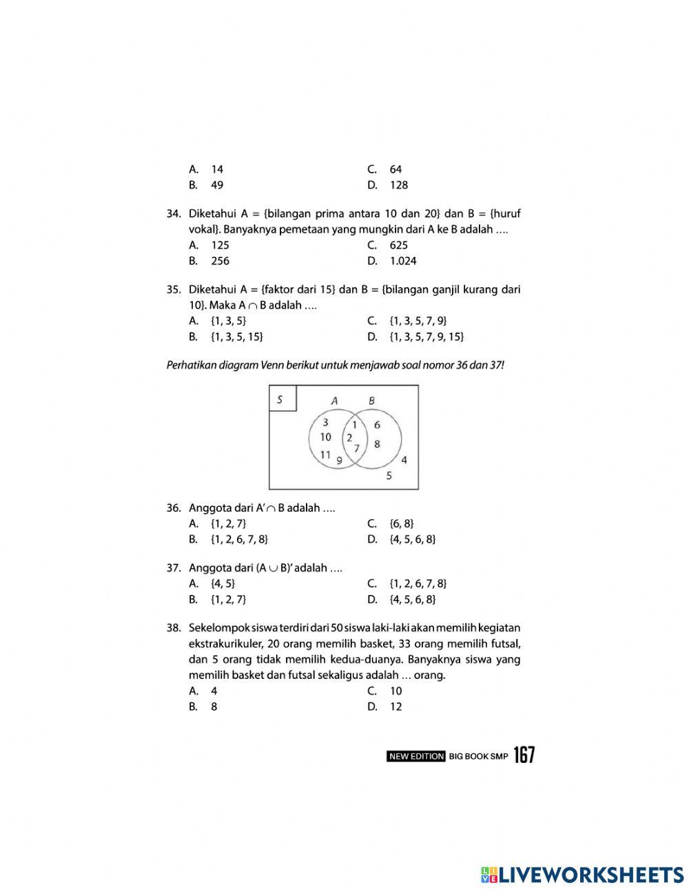 Matematika bab 8 Himpunan